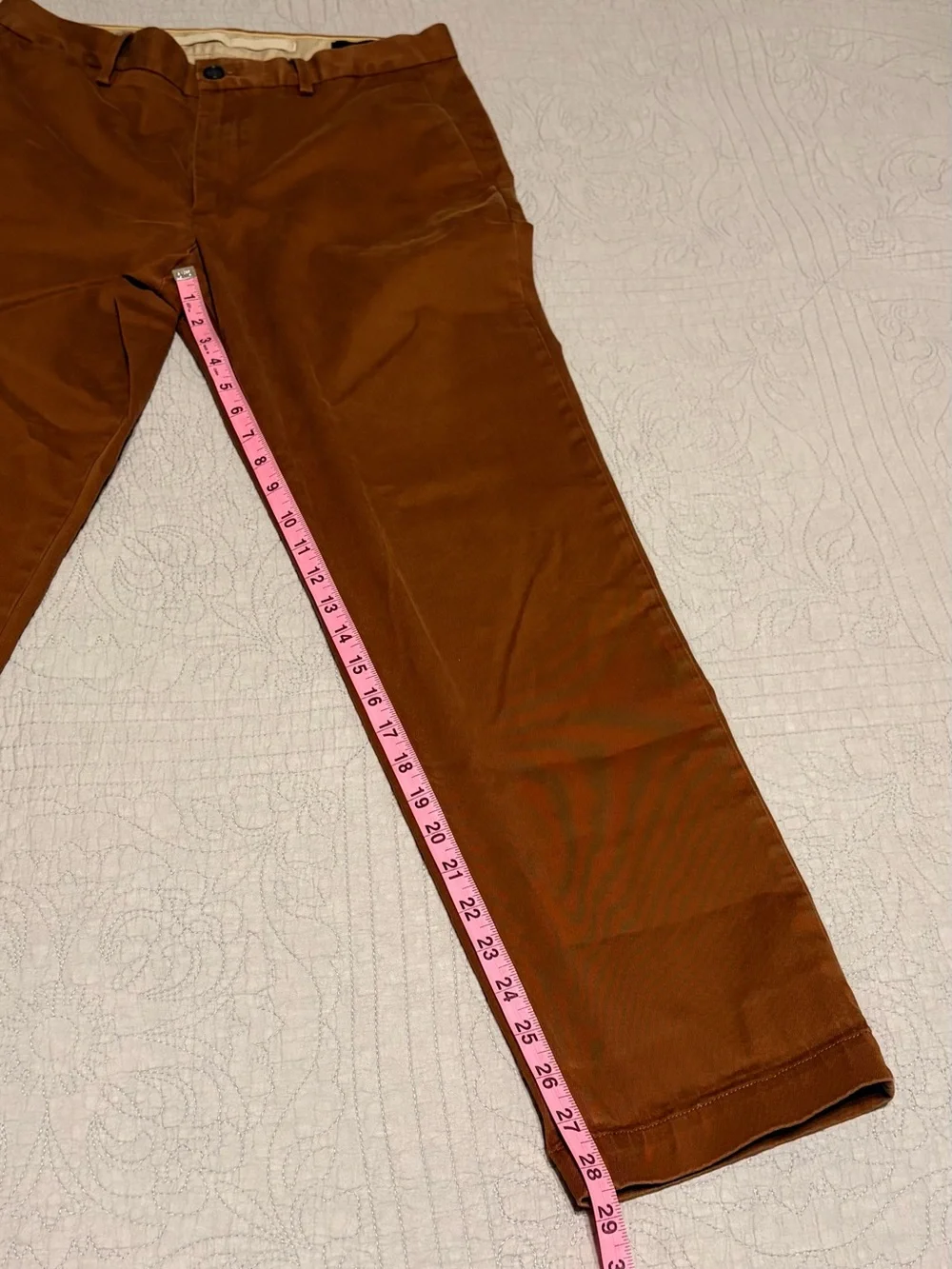 Banana Republic Straight Fit Chinos Brown 30x30